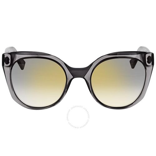 Kính Mát Marc Jacobs Gray Gold Gradient Cat Eye Ladies Sunglasses MARC 196/S 0KB7 52-3